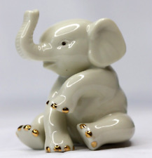 Lenox Trunk Up Baby Elephant Figurine Fine Bone China Porcelain picture