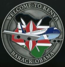 Kenya Africa President Barack Obama Trip Challenge Coin picture