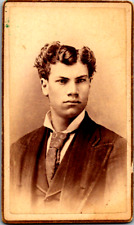 Antique 1860s Carte de Vista CDV Photo  Man La Grange, Indiana by M. A. Gallup picture