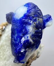 135 GR Top Quality Lazurite Coated Afghanite Huge Crystals On Matrix @ AFG picture