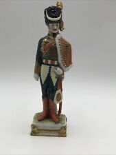 Antique Sitzendorf Scheibe Alsbach KILSTER Napoleonic Porcelain General Soldier picture