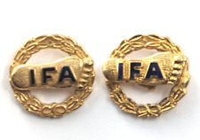 Lot 2 IFA International Footprint Association Pins Law Enforcement Fraternal VT picture