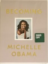 Michelle Obama autographed signed Becoming Deluxe Signed Edition book NEW SEALED picture