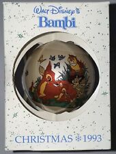 Vintage SCHMID 1993 Disney Classics Bambi Christmas Ornament Bauble picture
