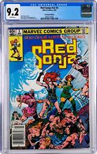 Red Sonja v2 #2 CGC 9.2 (Mar 1983, Marvel) Roy Thomas Story, Newsstand Edition picture