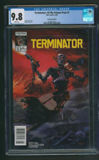 Terminator: All My Futures Past  #1 CGC 9.8 Newsstand Now Comics 1990 picture