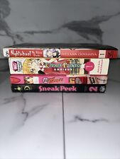 Random English Manga Lot 4 Kitchen Princess, Nightschool, Sneakpeek, Loveletters picture