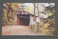 Vintage Postcard: Windsor Mills Bridge Ashtabula County, Ohio picture