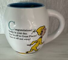 Dr.Seuss 18 oz Coffee  Ceramic Mug “ Congratulations Today Is Your Day.” Euc picture