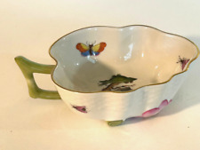 Herend Hand Painted Rothchild Porcelain Leaf-shaped Candy Dish picture