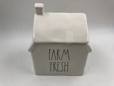Rae Dunn 10in Ceramic Farm Fresh Barn Canister DD02B04007 picture