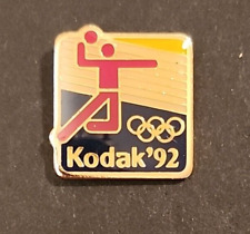 VTG Kodak '92 Barcelona Spain Summer Olympic Games Volleyball Lapel Pin picture