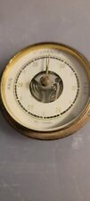 Vintage German Brass Barometer picture