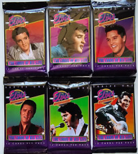 6 Factory Sealed Packs Elvis Presley The Cards of His Life Series 1 NEW 1992 picture