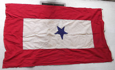 Maker Marked WWI Era 3' by 5' Star Flag for a Son or Family Member in Service picture