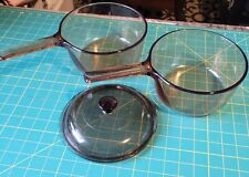 Amber Visionware Corning 1.5L Set Of 2 With Lid.  picture