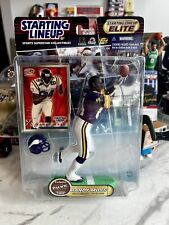 NIB 2000 RANDY MOSS STARTING LINEUP ELITE Action Figure & TRADING CARD🏈 picture