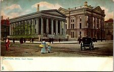 Vtg Dayton Ohio OH Court Houses pre-1908 Raphael Tuck Postcard picture