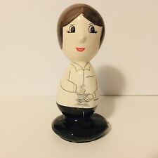 Vintage ROCK HEADS Career Figurine Paperweight Female Woman Lady Pharmacist picture