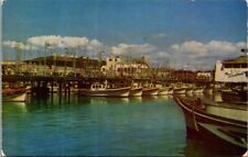 Vintage The Lagoon Ship Fisherman's Wharf San Francisco California USA Postcard picture