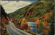 Upper Cascade Lake Adirondack Mts. New York Vintage Postcard 1953 PC16 picture