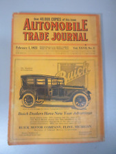 February 1923 Automobile Trade Journal Magazine - Great Color Advertisements picture