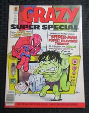 1981 CRAZY SUPER SPECIAL Magazine #73 VG/FN 5.0 Spider-Man & Hulk Cover picture