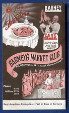 Barney's Market Club Chicago Illinois Postcard B407 picture