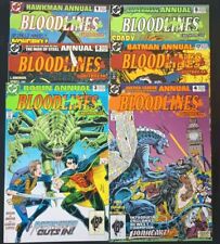 DC Comics Bloodlines Annual Lot 6ct 1993 picture