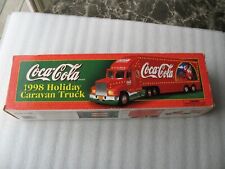 1998 COCA COLA CHRISTMAS HOLIDAY CARAVAN TRUCK - NEW picture