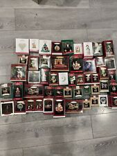 Lot Of 50 Hallmark Keepsake Ornaments picture