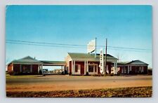 Vintage Old Postcard Green Motor Lodge Montgomery AL Signs Lodge 1950-1960s AAA picture