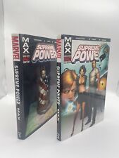Marvel Max SUPREME POWER Volume 1 & 2 Hardcover Straczynski Frank OHC picture