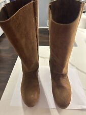 WWI WW1 Imperial German Leather Boots Barely Used Reproduction Size 9 Jackboot picture