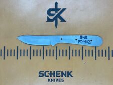 Mink Hunter  1095 High Carbon Steel Knife Blade Knife Supply Blank FT-402 picture