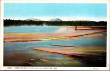Grand Prismatic Spring Yellowstone National Park Postcard picture