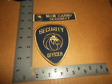 Detroit MGM Grand Security Officer Police Patch~Michigan~MI~Brand New~ picture