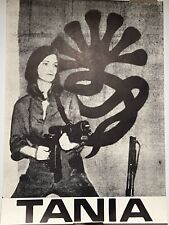 c.1974/75 'TANIA' PATTY HEARST SLA POSTER Berkeley, CA. Revolutionary Poster  picture