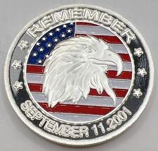 * September 11 2001 Challenge Coin 911 American Heroes Honor Service Sacrifice picture