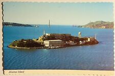 Alcatraz Island San Francisco CA California Scalloped Edge Vintage picture