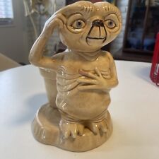 VTG E.T. THE EXTRA TERRESTRIAL *CERAMIC PLANTER* 1983 Hand painted picture