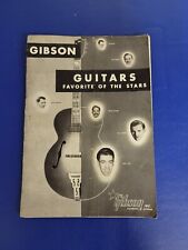 VINTAGE 1943-44 GIBSON GUITARS CATALOG 