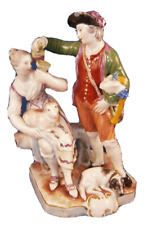 Antique 18thC Ludwigsburg Porcelain Couple Figurine Porzellan Figur Figure picture