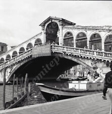 A17 Negative 1974  Venice  Rialto Bridge Grand Canal boat 992a picture