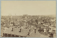 Old 4X6 Photo, 1865 General view with ruins from Gambles Hill, Richmond, VA picture