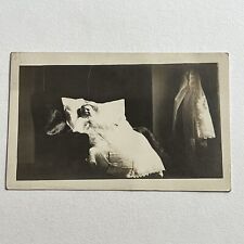 Antique RPPC Real Postcard Baby Post Mortem Odd Spooky Haunted Spirit Ghost picture