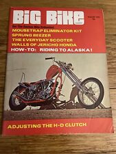 BIG BIKE MAGAZINE For The Custom Bike Enthusiast Aug. 1970 picture