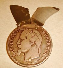 VTG  EMPERIUR  NAPOLEON III  ELOI PERNET FRANCE 1867  COIN NAIL KNIFE ....... picture