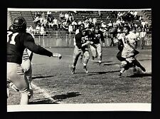 1950s Philadelphia PA High School Football Game Fumble Crowd Vintage Press Photo picture