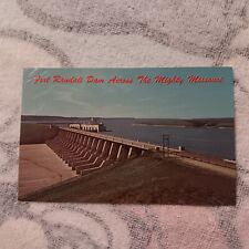 Fort Randall Dam Pickstown South Dakota Vintage Postcard picture